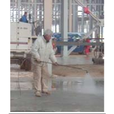 Уход за свежеуложенным бетонным полом