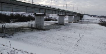 Мост через реку Угра км 203+094 а/д А-130, Москва - Малоярославец- Рославль, Калужская область