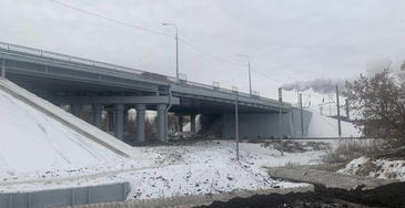 Ремонт моста в районе посёлка Новая Жизнь, Липецкая область